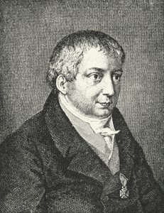 Friedrich Schlegel, poeta tedesco (incisione) da Augusta von Buttlar