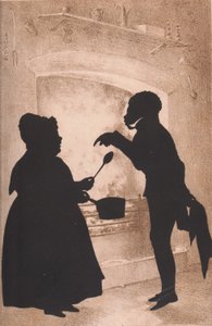 Trattato sulle silhouette, 1835 da Auguste Amant Constant Fidele Edouart