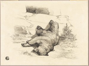 Orso russo da Auguste Andre Lancon