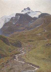 Veduta della Wilde Frau da Auguste Baud Bovy
