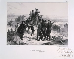 Il giorno della battaglia, Assedio di Parigi, Guerra franco-prussiana, 1870-1871 da Auguste Bry