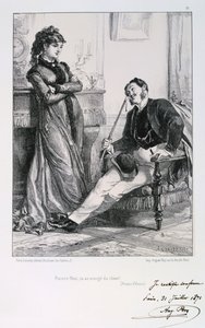 Pauvre Nini, tu as mangé du chien!, Assedio di Parigi da Auguste Bry