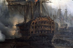 Battaglia di Trafalgar (dettaglio)