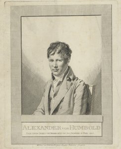 Ritratto di Alexander von Humboldt 1769-1859 da Auguste Gaspard Louis Desnoyers