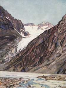 Francia: Le Glacier Blanc del Monte Pelvoux da Auguste Gerardin