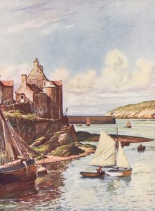 Francia: Il Porto di Conquet da Auguste Gerardin