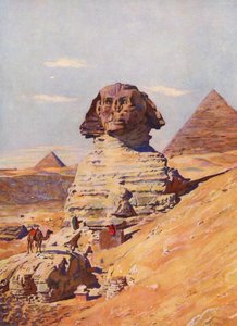 Le Sphinx, Egitto da Auguste Gerardin