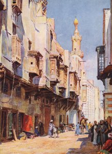 Il Vecchio Cairo, Egitto da Auguste Gerardin