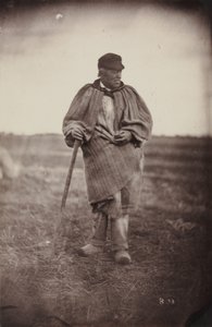 Uomo con bastone da passeggio da Auguste Giraudon