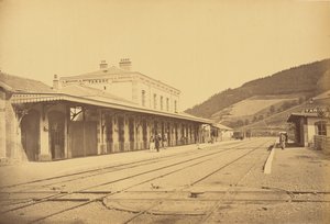 Stazione di Tarare, vista dal binario