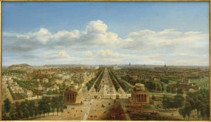 Vista di Parigi dall