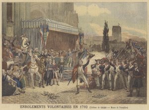 Volontari che si arruolano nel 1792