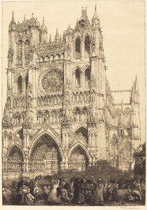 Cattedrale di Amiens da Auguste Lepere