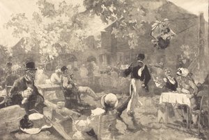 Au coq des bruyeres, 1888 da Auguste Lepere