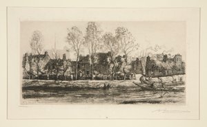 Bordi della Somme ad Amiens da Auguste Lepere