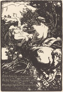 Il centauro da Auguste Lepere