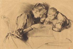 Immagini Les images, 1889 da Auguste Lepere