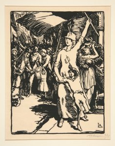 La guerra è dichiarata, dalla serie La Guerre de 1914, prima serie, n. 8