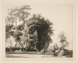 La strada di Saint-Gilles (Saint-Jean-de-Monts) da Auguste Lepere