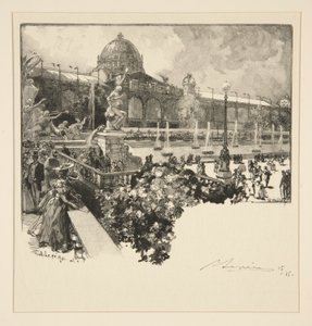 Il Palazzo delle Arti Liberali, Esterno da Auguste Lepere