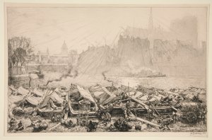 Le marché aux pommes (Parigi) da Auguste Lepere