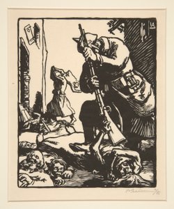 I massacri prussiani, dalla Guerra del 1914, prima serie, n.13
