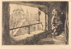 I tetti di Saint-Severin da Auguste Lepere