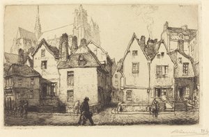 Vecchie case ad Amiens