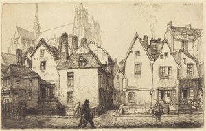 Vecchie case ad Amiens