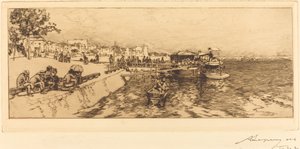 Molo di Bercy da Auguste Lepere