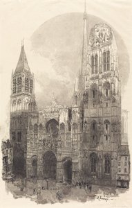 Cattedrale di Rouen da Auguste Lepere