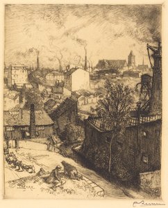 Souvenir di Saint-Denis da Auguste Lepere