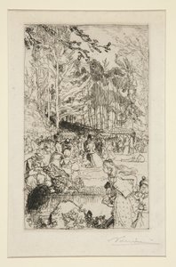 Domenica pomeriggio a Nantes da Auguste Lepere