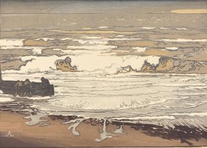 Onde spiegate, Inondazione di settembre, 1901 da Auguste Lepere