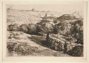 Vista del porto di La Meule (Ile d) da Auguste Lepere