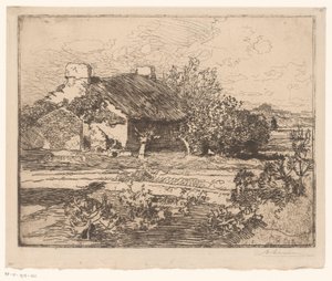 Fattoria da Auguste Lepère (signed by artist)