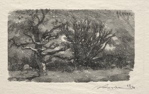 Nel dormitorio di Lantara da Auguste Louis Lepère