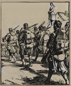 Battaglia delle frontiere: gruppo di soldati britannici