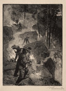 Bruciatori di felci da Auguste Louis Lepère