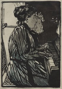 Studio a quattro mani da Auguste Louis Lepère