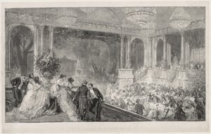 Festa alle Tuileries da Auguste Louis Lepère