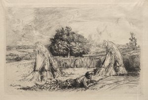 Fascine di segale, Crèvecoeur da Auguste Louis Lepère