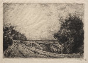 La Strada di Houssoye da Auguste Louis Lepère