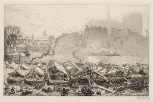 Le Grande Marché aux Pommes da Auguste Louis Lepère
