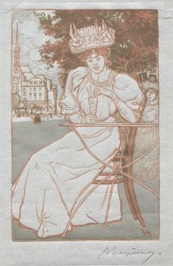 Almanacco di Parigi, 1897: Estate da Auguste Louis Lepère