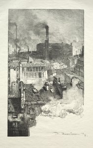 Quartiere dei Gobelins da Auguste Louis Lepère