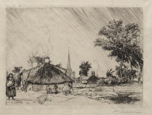 Il Temporale: St. Jean-de-Monte da Auguste Louis Lepère