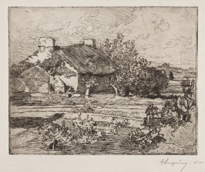 Vecchia Bourrine, Casa del Marais, Vandea da Auguste Louis Lepère