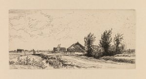 Auguste Lepère: Le petit gardeur de vaches da Auguste Louis Lepère