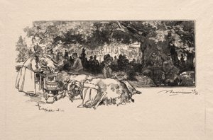 Mensa della Madre Pichard da Auguste Louis Lepère